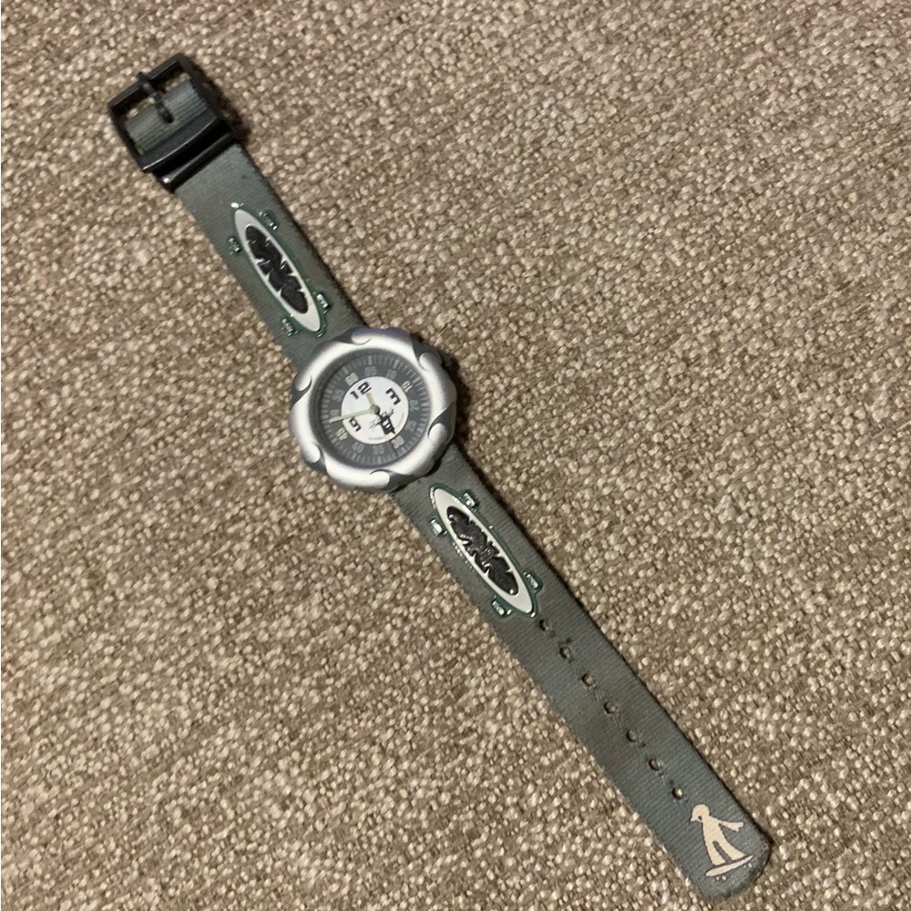 Skateboard Flik Flak Kids Unisex Watch,Regular Wear, Needs Battery, Swatch